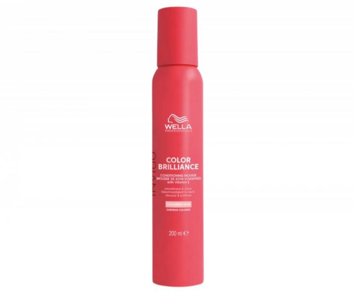 Odywka w piance chronica kolor wosw farbowanych Wella Invigo Color Brilliance Conditioning Mousse Coloured Hair - 200 ml