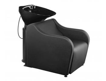 Myjnia fryzjerska Weelko Astral - czarna umywalka