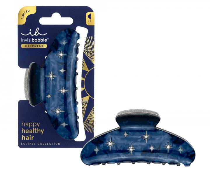 Klamra do w�os�w Invisibobble Clipstar Eclipse Nightfall - niebieska
