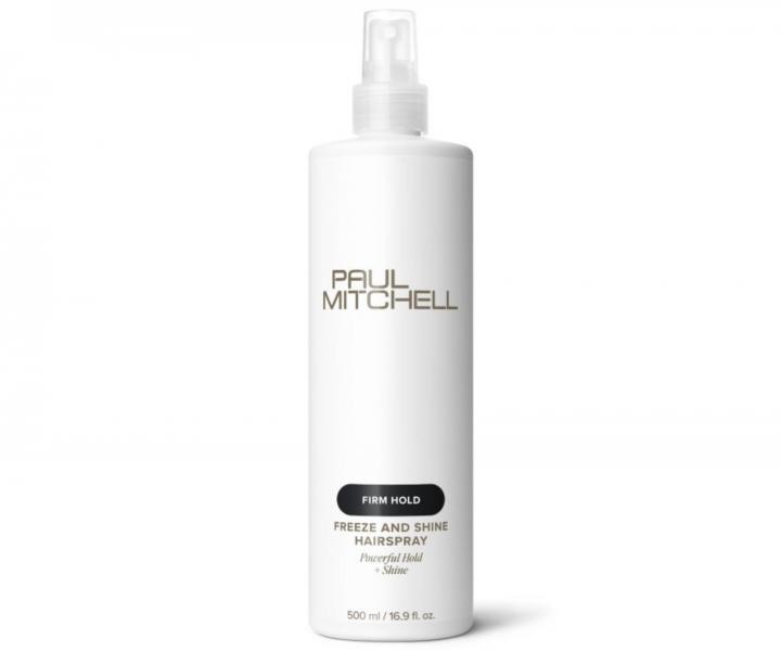 Lakier do w�os�w bez aerozolu mocno utrwalaj�cy Paul Mitchell Firm Hold Freeze and Shine Hairspray - 500 ml
