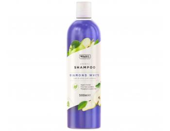Szampon rozja�niaj�cy dla jasnej sier�ci zwierz�t Wahl Professional Animal Shampoo Diamond White - 500 ml - koncentrat