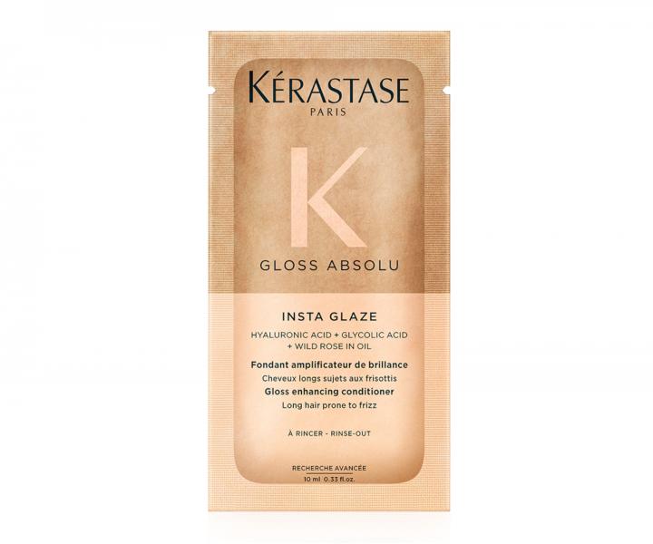 Od�ywka nawil�aj�ca i roz�wietlaj�ca do d�ugich pusz�cych si� w�os�w K�rastase Gloss Absolu Insta Glaze - 10 ml (bonus)
