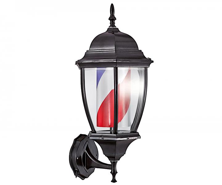 Podwietlany supek lampa do salonu fryzjerskiego Eurostil Professional - 49 cm - czarny