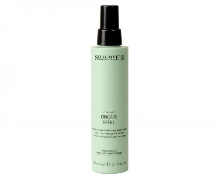 Spray bez sp�ukiwania nadaj�cy obj�to�� w�osom cienkim i przerzedzonym Selective Professional OnCare Refill Volumizing - 150 ml