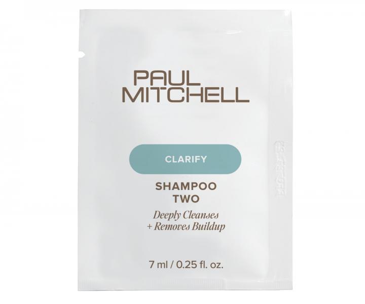 Szampon g��boko oczyszczaj�cy do w�os�w przet�uszczaj�cych si� Paul Mitchell Clarify Shampoo Two - 7 ml
