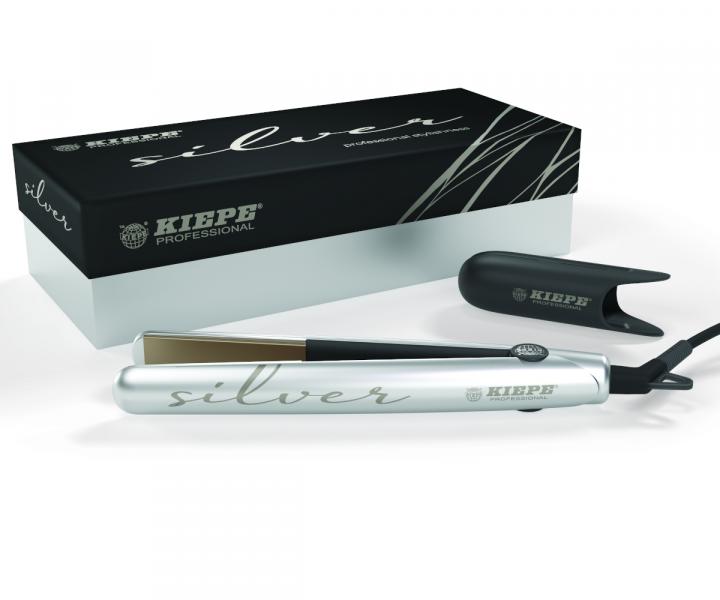Profesjonalna prostownica do wosw Kiepe Nano Titanium Silver 8178S - srebrny