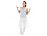 Jednorazowy fartuch Sibel 125 x 75 cm - 100 szt - biay