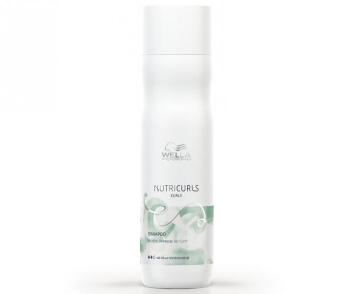 Szampon od�ywczy do w�os�w kr�conych Wella NutriCurls for Curls - 250 ml