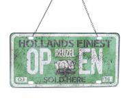 Metalowa tabliczka na drzwi otwarte/zamknite Reuzel (bonus)