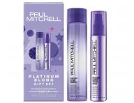 Zestaw upominkowy do w�os�w blond Paul Mitchell Platinum Blond Gift Set