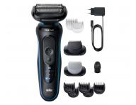 Golarka foliowa Braun Series 5 52-B1650s - czarno-niebieska