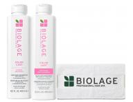 Zestaw szamponu i od�ywki do w�os�w farbowanych Biolage Color Last + r�cznik bawe�niany gratis