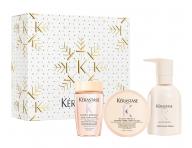 Zestaw upominkowy nawil�aj�cy i roz�wietlaj�cy w�osy ze sk�onno�ci� do puszenia si� K�rastase Gloss Absolu Set