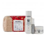 Zestaw upominkowy wzmacniajcy wosy Goldwell Dualsenses Bond Pro Set + kosmetyczka gratis