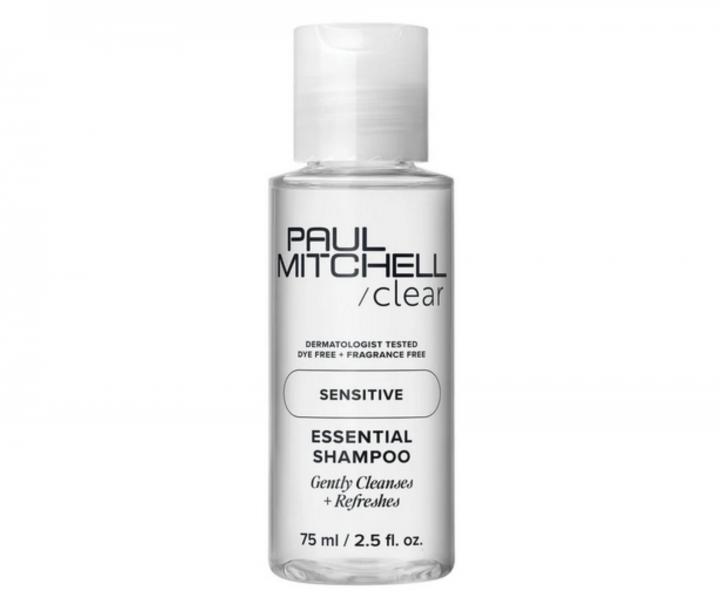 Szampon oczyszczajcy do wraliwej skry gowy Paul Mitchell Clear Sensitive Essential Shampoo - 75 ml