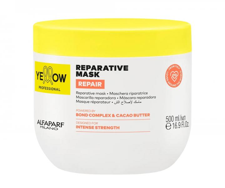 Maska intensywnie regeneruj�ca do w�os�w zniszczonych Yellow Professional Repair Reparative Mask - 500 ml