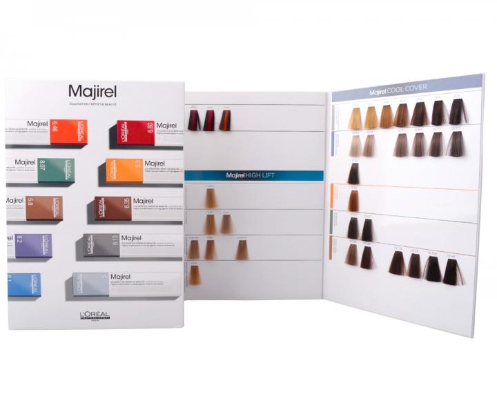 Wzornik paleta kolor�w farb do w�os�w Lor�al Professionnel Majirel