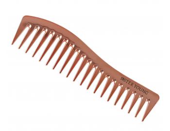 Grzebie� do w�os�w Sister Young Zuri Styling Hair Comb - 18,3 cm - r�owo-z�oty