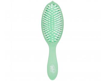 Szczotka do rozczesywania wosw z dodatkiem olejku z drzewa herbacianego Wet Brush Go Green Treatment & Shine Brush - zielona