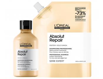 Szampon do w�os�w suchych i zniszczonych Lor�al Professionnel Serie Expert Absolut Repair - 300 ml + zapas 500 ml