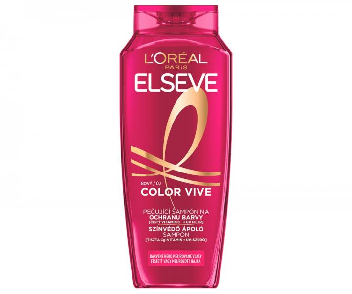 Szampon chroni�cy kolor w�os�w farbowanych Lor�al Elseve Color-Vive - 400 ml