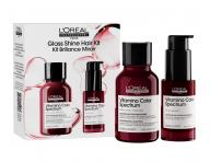 Zestaw podr�ny do piel�gnacji w�os�w farbowanych Lor�al Professionnel Serie Expert Vitamino Color Spectrum Glass Shine Hair Kit