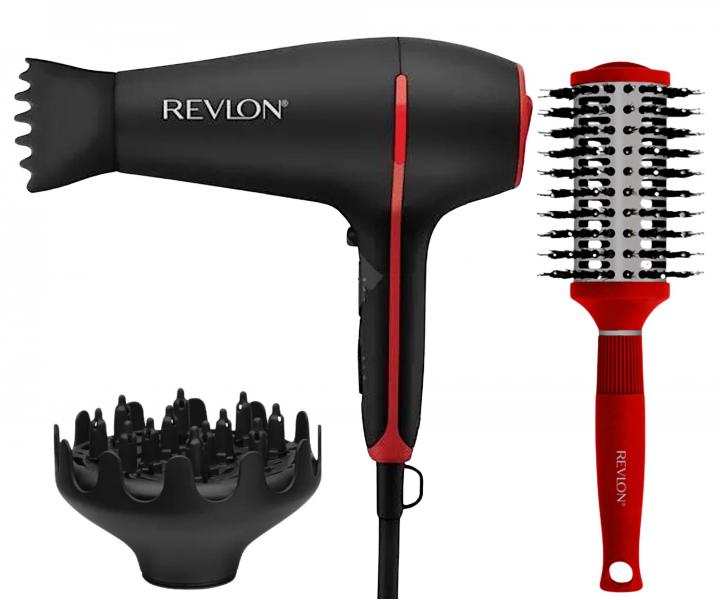 Suszarka do w�os�w Revlon Smoothstay Coconut Oil RVDR5317E + szczotka gratis