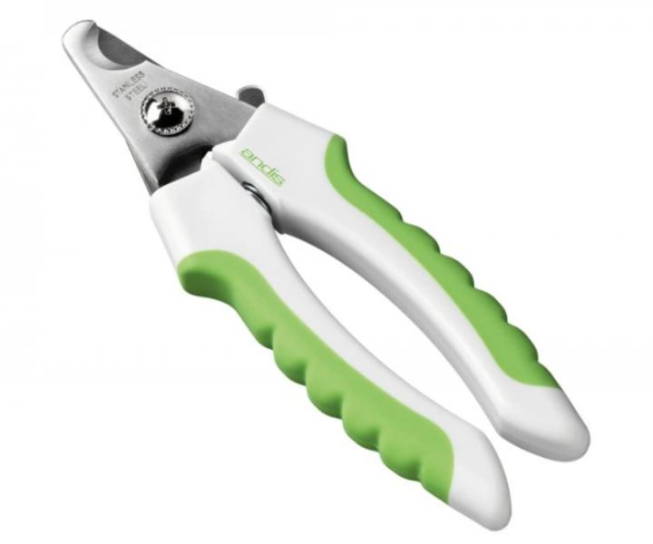 Obcinacz do pazur�w ze stali nierdzewnej z ogranicznikiem Andis PET 65700 Nail Clipper