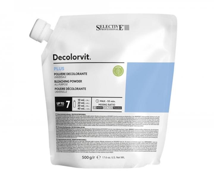 Puder rozjaniajcy Selective Professional Decolorvit Plus 7 - 500 g
