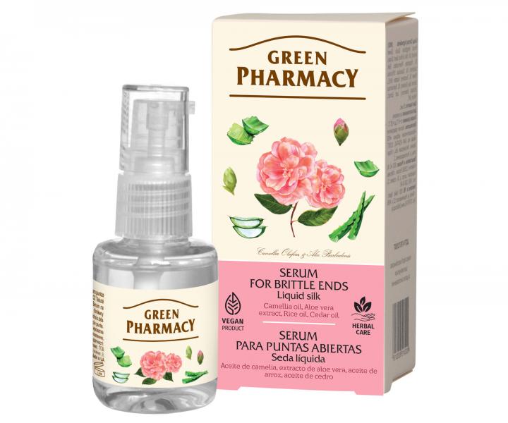 Serum na rozdwojone ko�c�wki Green Pharmacy Serum For Brittle Ends - 30 ml