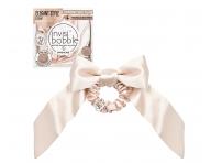 Ozdobna gumka do w�os�w spiralka z kokard� Invsibobble Scrunchie Slim Ballerina Bow - r�owa