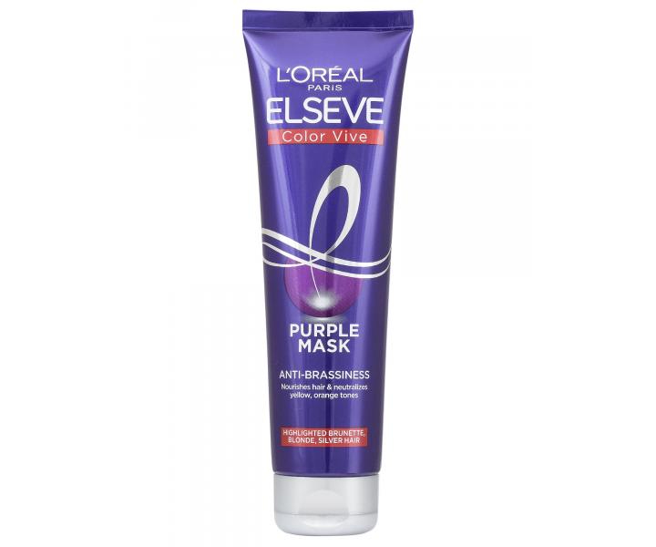 Maska neutralizujca te i miedziane tony Loral Elseve Color Vive - 150 ml