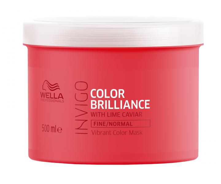 Maska do w�os�w farbowanych cienkich i normalnych Wella Invigo Color Brilliance Fine/Normal - 500 ml