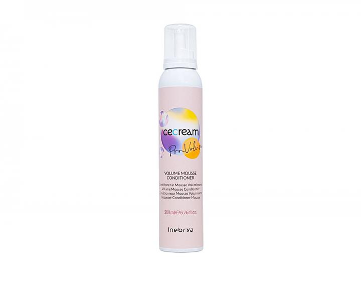 Odywka w piance do wosw cienkich Inebrya Ice Cream Pro Volume Mousse Conditioner - 200 ml