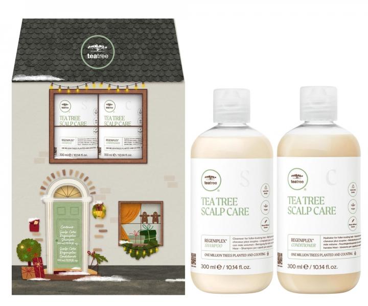 Zestaw upominkowy przeciw przerzedzaniu si wosw Paul Mitchell Tea Tree Scalp Care Duo