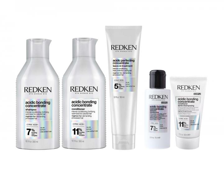 Zestaw do w�os�w zniszczonych Redken Acidic Bonding Concentrate + szampon 75 ml i piel�gnacja 50 ml gratis