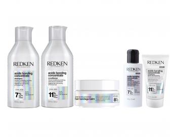Zestaw do w�os�w zniszczonych i rozdwojonych ko�c�wek Redken Acidic Bonding Concentrate + szampon 75 ml i od�ywka 50 ml gratis