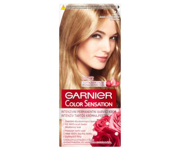 Farba do trwa�ej koloryzacji Garnier Color Sensation 7.0 delikatny opalizuj�cy blond