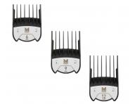 Zestaw magnetycznych nasadek do maszynki Moser - 6 mm, 9 mm i 12 mm