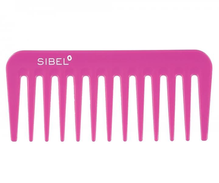 Antystatyczny grzebie do wosw Sibel 4011624 - 11 cm - rowy