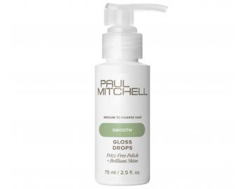 Serum nadaj�ce po�ysk i wyg�adzaj�ce do w�os�w �rednio szorstkich i szorstkich Paul Mitchell Smooth Gloss Drops - 75 ml