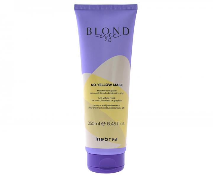 Maska przeciw tym refleksom Inebrya Blondesse No-Yellow Mask - 250 ml