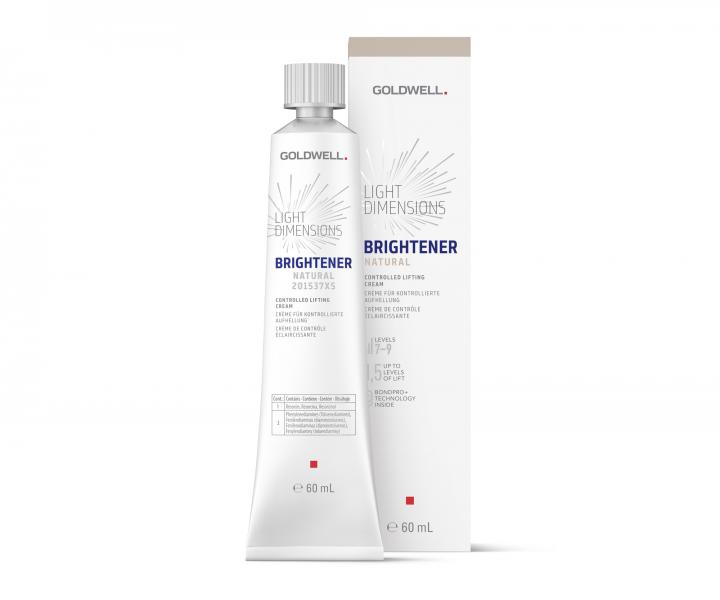 Krem rozjaniajcy do wosw Goldwell Light Dimensions Brightener Natural - 60 ml - naturalny
