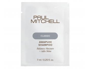 Delikatnie oczyszczaj�cy szampon nawil�aj�cy Paul Mitchell Classic Awapuhi Shampoo - 7 ml