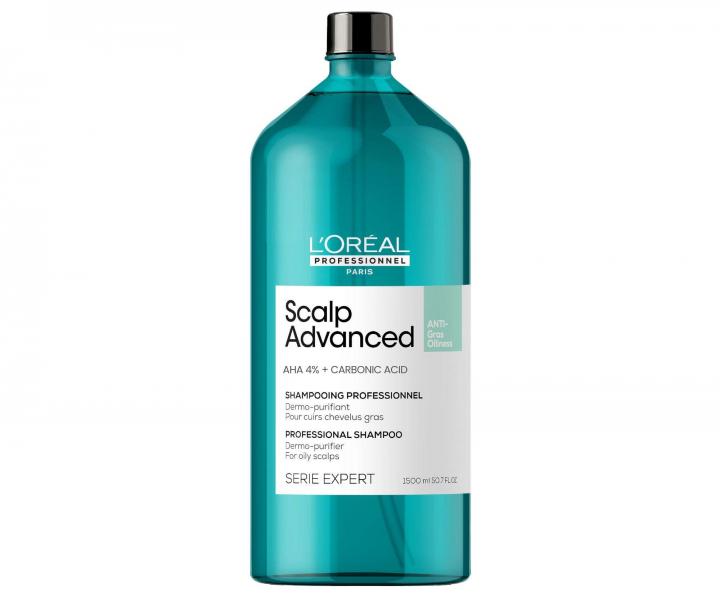 Seria produkt�w do przet�uszczaj�cej si� sk�ry g�owy Lor�al Professionnel Scalp Advanced Anti-Grass