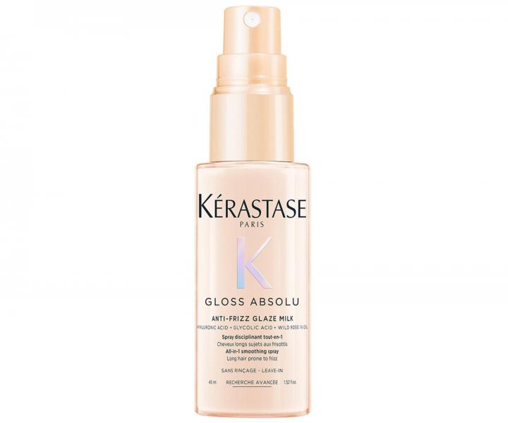 Spray wyg�adzaj�cy termoochronny do w�os�w pusz�cych si� K�rastase Gloss Absolu Anti-Frizz Glaze Milk - 45 ml