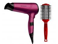 Suszarka do w�os�w ze sk�adan� r�czk� Revlon Perfect Heat� - 2200 W + szczotka gratis