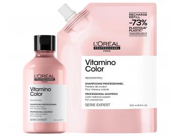 Szampon do w�os�w farbowanych Lor�al Professionnel Serie Expert Vitamino Color - 300 ml + zapas 500 ml