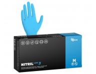 Dugie rkawiczki nitrylowe Espeon Nitril Long 3 - 100 szt - niebieskie - M