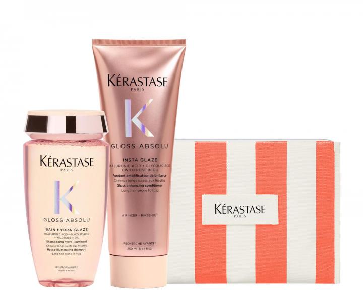 Zestaw do w�os�w ze sk�onno�ci� do puszenia si� K�rastase Gloss Absolu + kosmetyczka gratis